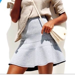 J Crew flared scuba skirt - xs